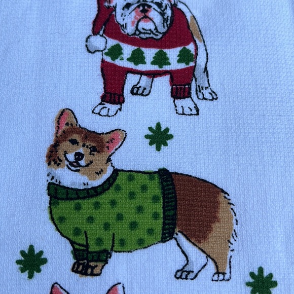 NWT Cynthia Rowley Set of 2 Kitchen Towels. For the Dog Lover. - Picture 3 of 10